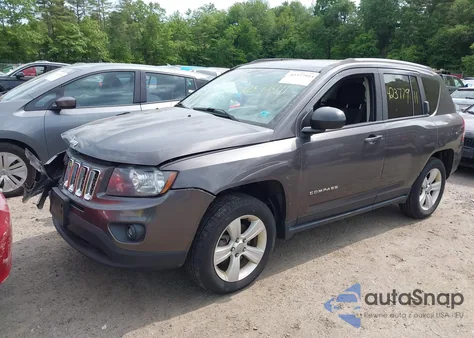 2016 Jeep Compass Sport из США, поврежденный, VIN 1C4NJDBB9GD672487